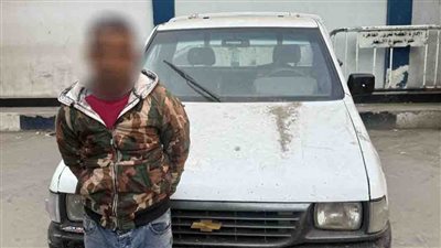 ضبط قائد سيارة ربع نقل دهس شخصا في المرج