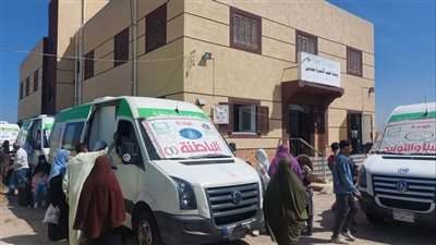 الصحة تطلق قافلة مجانية بعزبة العمدة في دمياط