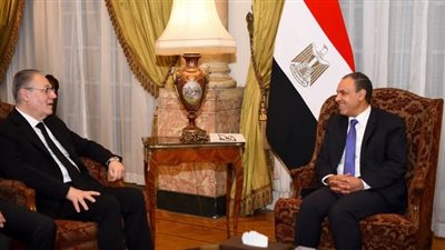 وزير الخارجية يستقبل مساعد سكرتير الأمم المتحدة للتشاور حول خطة إعادة إعمار غزة