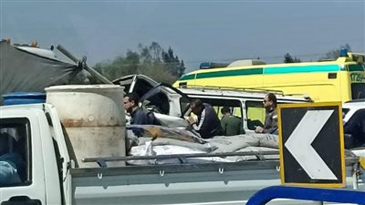 ارتفاع عدد مصابي انقلاب ميكروباص 