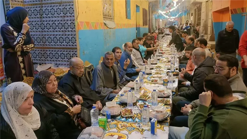 إفطار جماعي لأهالي