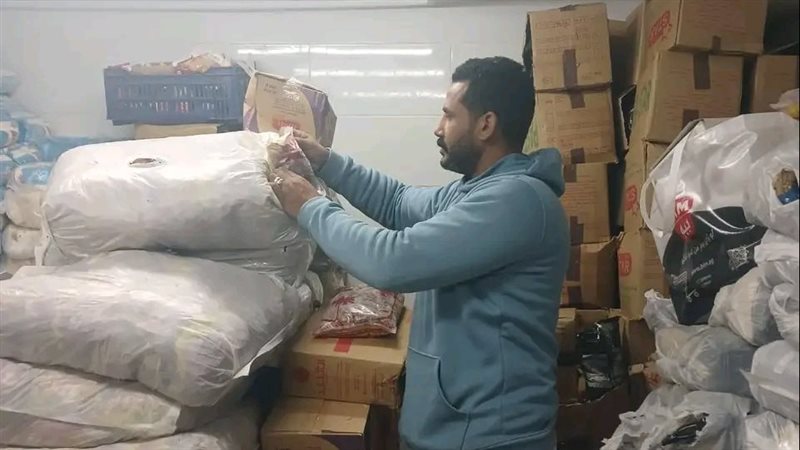 ضبط اغذية غير صالحة