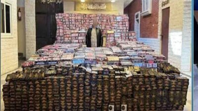 ضبط 8 ملايين صاروخ وألعاب نارية في طنطا