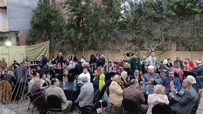 الكنيسة الإنجيلية بالعجمي تنظم إفطار 