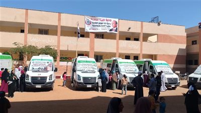 الكشف على 426 مواطنًا خلال قافلة طبية بالقصاصين في الإسماعيلية (صور)