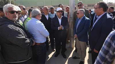 وزير النقل يشهد بدء الإنشاءات لمجمع الستوم للسكك الحديد 