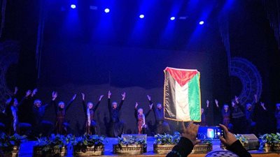 إحياء يوم الثقافة الفلسطينية في دار الأوبرا المصرية (صور) 