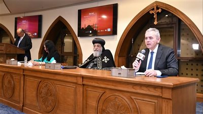 البابا تواضروس: بناء كنيسة ميلاد المسيح يعكس قوة العلاقة بين المصريين