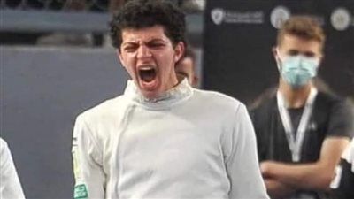 محمد ياسين يهزم لاعبا إسرائيليا في بطولة الجائزة الكبرى لسلاح سيف المبارزة