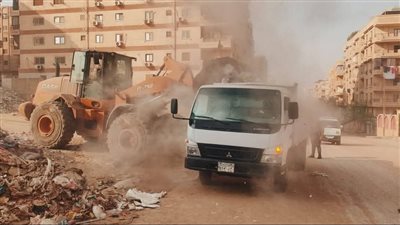 محافظة الجيزة تكثف حملات النظافة في حدائق الأهرام لتحسين المظهر الحضاري