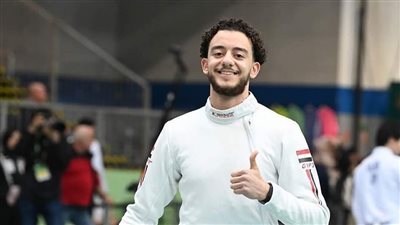 وزير الرياضة يهنئ محمد السيد بعد تتويجه ببرونزية الجائزة الكبرى للمبارزة في بودابست