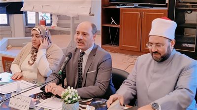 وكيل تعليم الإسكندرية يستقبل مدير عام الوعظ والأمين العام لبيت العائلة