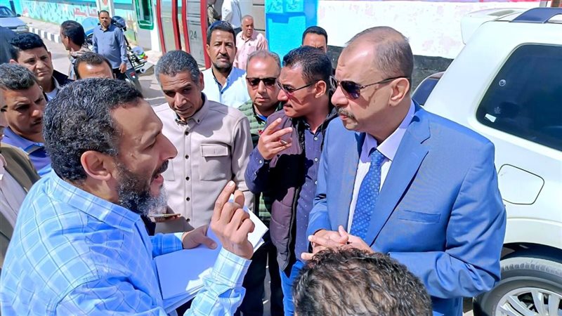 محافظ سوهاج يتفقد