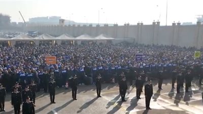 شاهد، استقبال الطلاب الجدد بأكاديمية الشرطة