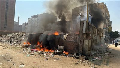 أسماء المصابين في حريق العمرانية ومصدر يكشف السبب