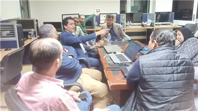 عبد المجيد يستعرض بالأرقام ما حققه للصحفيين ويعد بخدمات وإصلاحات جذرية