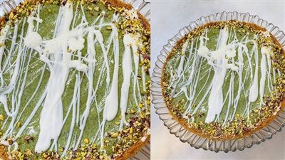 طريقة عمل الكنافة بالبستاشيو في المنزل بأقل التكاليف 