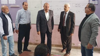 وكيل تعليم الدقهلية يتفقد مدارس نبروه 