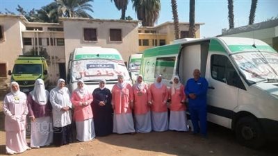 الجيزة تطلق قافلة طبية مجانية للرمد في أطفيح