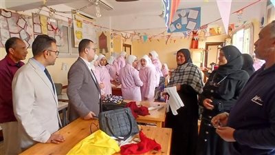 مدير عام التعليم الفني يتفقد مدارس بلقاس في الدقهلية (صور) 
