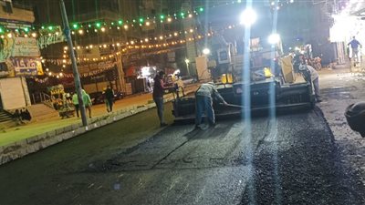 محافظ الدقهلية يتابع أعمال رصف وتطوير شارع الجلاء بالمنصورة