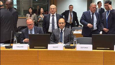 مصر تشارك في المؤتمر الوزاري لإعادة إعمار سوريا بالاتحاد الأوروبي (صور)