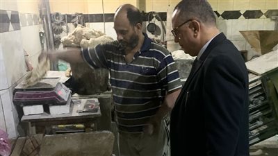 ضبط نصف طن علف وسلع متنوعة وتحرير 220 مخالفة تموينية بالدقهلية