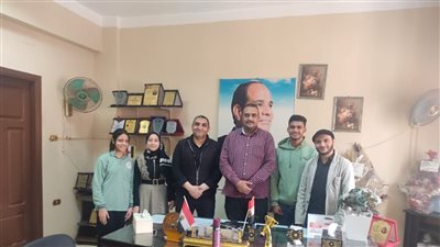 وكيل شباب الدقهلية تلتقي أعضاء فريق عباقرة الصحاب بمراكز شباب المحافظة