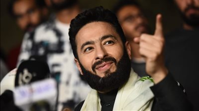 حمادة هلال: معايا اتنين مشايخ من الأزهر في تصوير المداح وهذه حقيقة وجود جزء سادس (فيديو وصور)