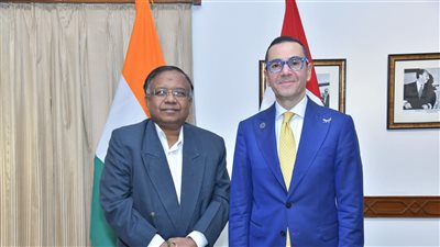 وزير الاستثمار يلتقي رئيس شركة تاتا للكيماويات لاستعراض فرص التعاون