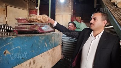 ضبط 6 مخالفات تموينية في حملة مكبرة على المخابز بدسوق في كفر الشيخ