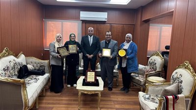 وكيل تعليم الدقهلية يكرم إدارة التربية الخاصة بالمديرية