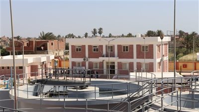 رئيس جهاز مدينة بدر يتفقد أعمال تشغيل محطة الصرف الصحي رقم 3