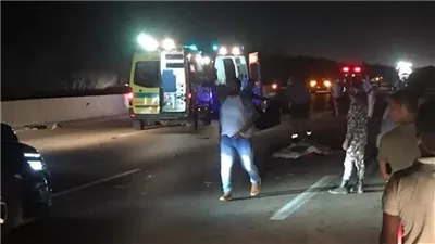 ننشر أسماء المصابين في حادث انقلاب سيارة بأكتوبر