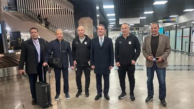 بعثة منتخب مصر تصل إلى المغرب استعدادا لمواجهة إثيوبيا في تصفيات كأس العالم (صور)