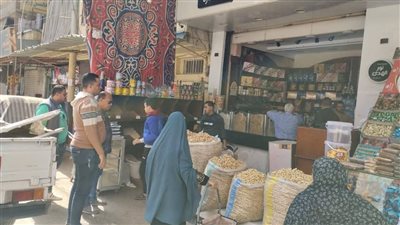 رئاسة حى غرب المنصورة في الدقهلية تشن حملة لرفع التعديات على حرم الطريق