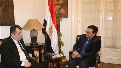 هنو يبحث مع السفير الأرميني سبل تعزيز التعاون الثقافي بين البلدين