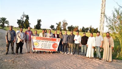 قافلة طبية ودينية لجامعة الوادى الجديد بقرى بغداد وجورمشين وعدن وجدة بباريس 