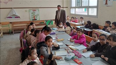 26 صورة ترصد جولة وكيل تعليم الدقهلية الميدانية بإدارتي المنزلة والمطرية