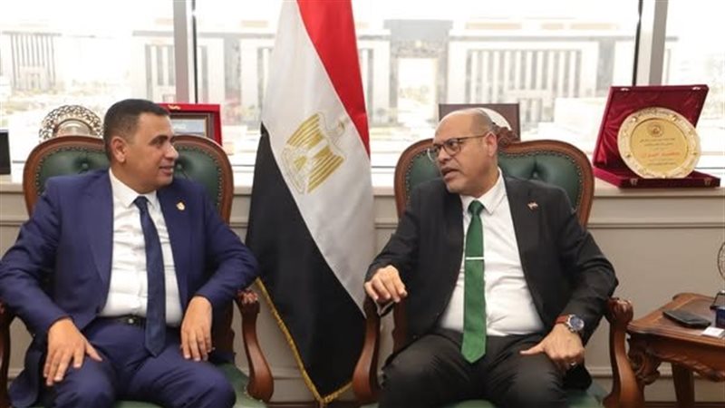 استقبال وزير العمل،