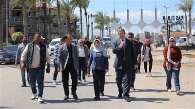 محافظ دمياط يجرى جولة ميدانية بمدينة رأس البر لمتابعة الاستعدادات لعيد الفطر المبارك (صور) 