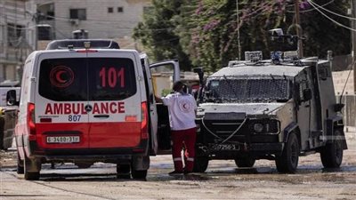  قوات الاحتلال تعرقل عمل فرق الإسعاف في مخيم العين بالضفة الغربية