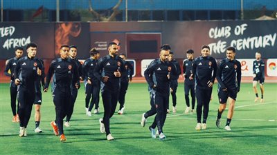 تدريبات بدنية وتقسيمة قوية بمران الأهلي الختامي استعداد لمواجهة إنبي