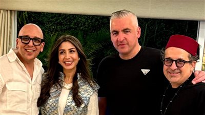 نجوم الفن والرياضة في حفل إفطار جنات ومحمد عثمان (صور)