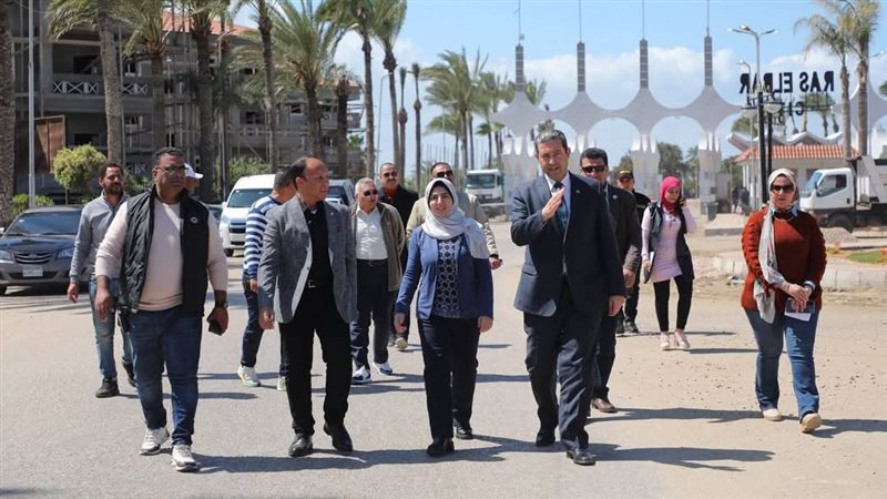 جانب من الجولة الميدانية