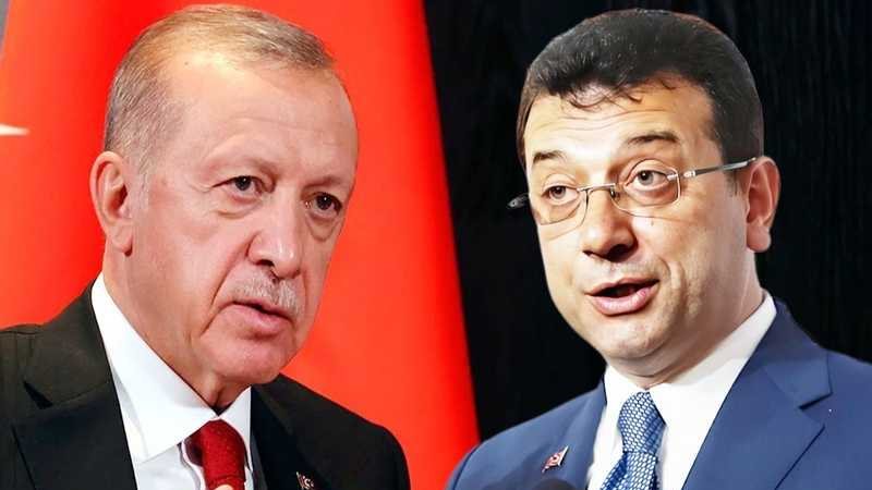 أردوغان وأوغلو، فيتو