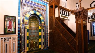 20 صورة ترصد أعمال تطوير مسجد السيدة نفيسة بعد افتتاحه من الرئيس السيسي 