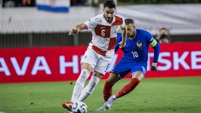 كرواتيا تفوز على فرنسا 0/2 بذهاب ربع نهائي دوري الأمم الأوروبية
