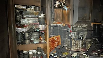 حريق يلتهم شقة سكنية بالعجمي (صور)