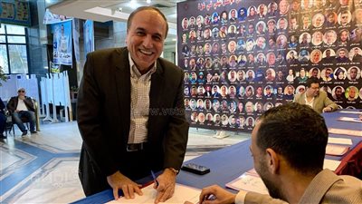 عبد المحسن سلامة يسجل في كشوف الجمعية العمومية للصحفيين (صور)